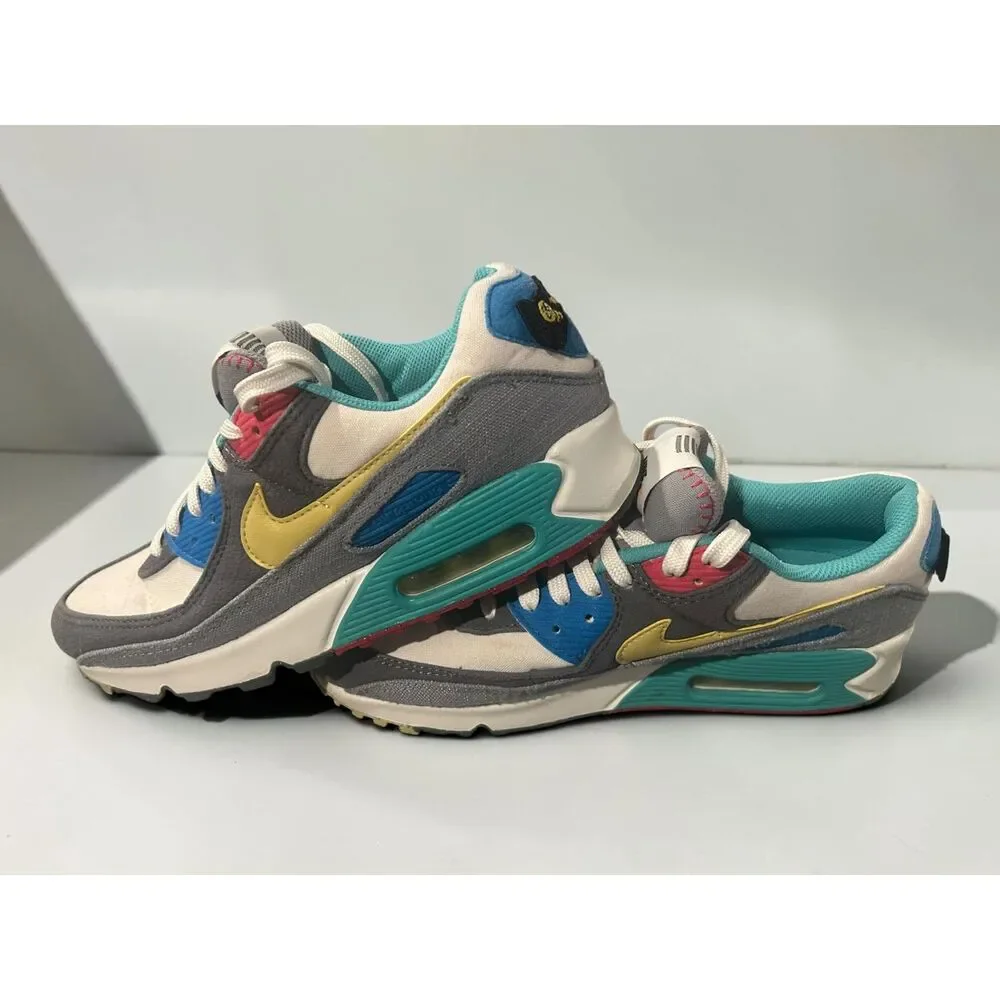 Nike Air Max 90 SE Air Sprung Happy Pineapple Women's 8 DM8171-001